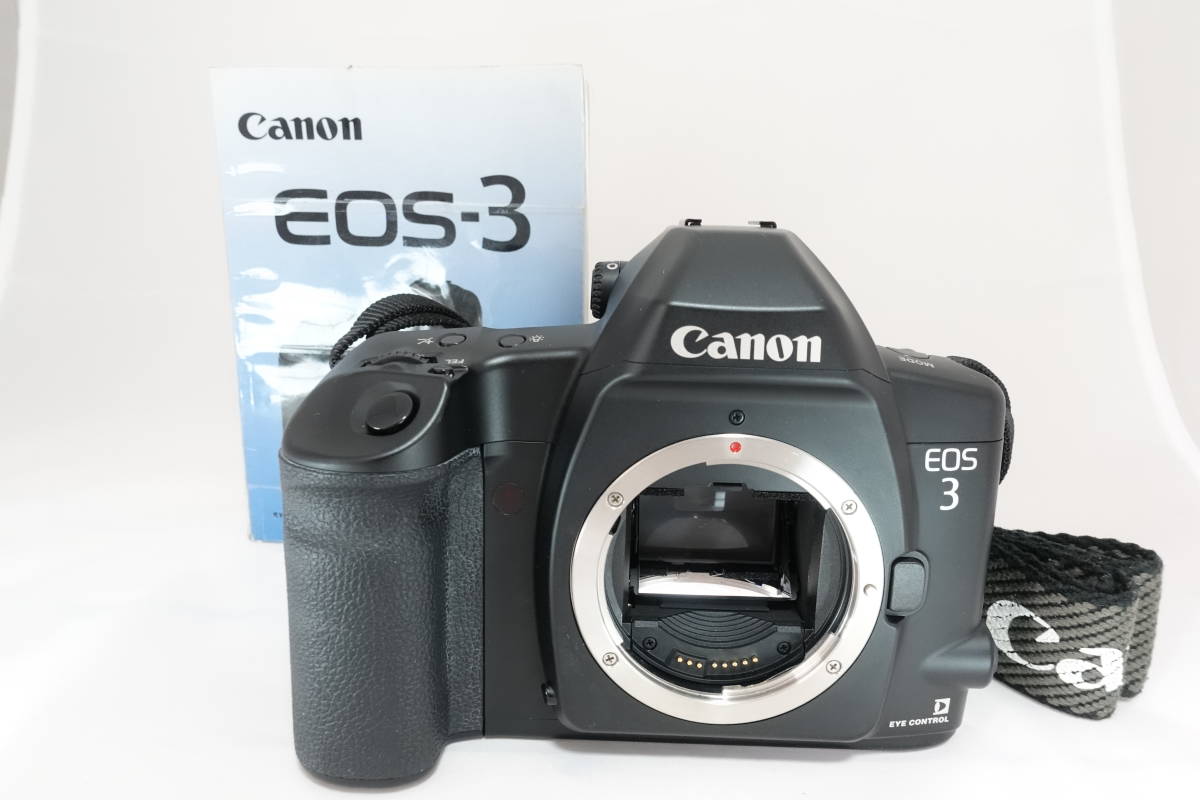 美品 Canon キヤノン EOS-3 ボディ フィルム一眼レフ カメラ #103