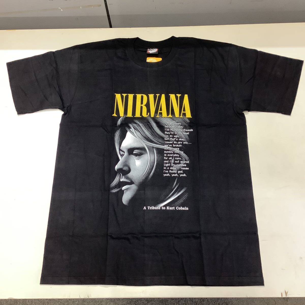 SRXLC2 バンドTシャツ XLサイズ NIRVANA ⑧ ニルヴァーナ Kurt Cobain 