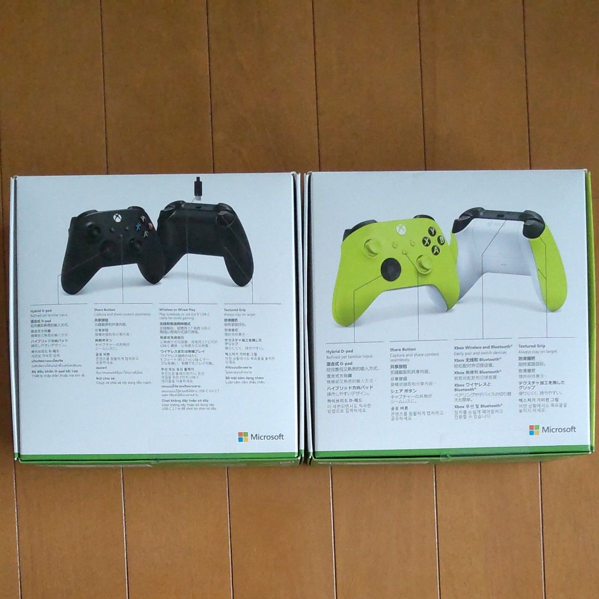 新品未開封】Xbox ワイヤレス コントローラー2種 +USB-C 新品未開封】Xbox ワイヤレス コントローラー2種 +USB-C