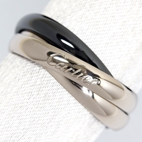 Cartier カルティエ トリニティ リング クラシック セラミック