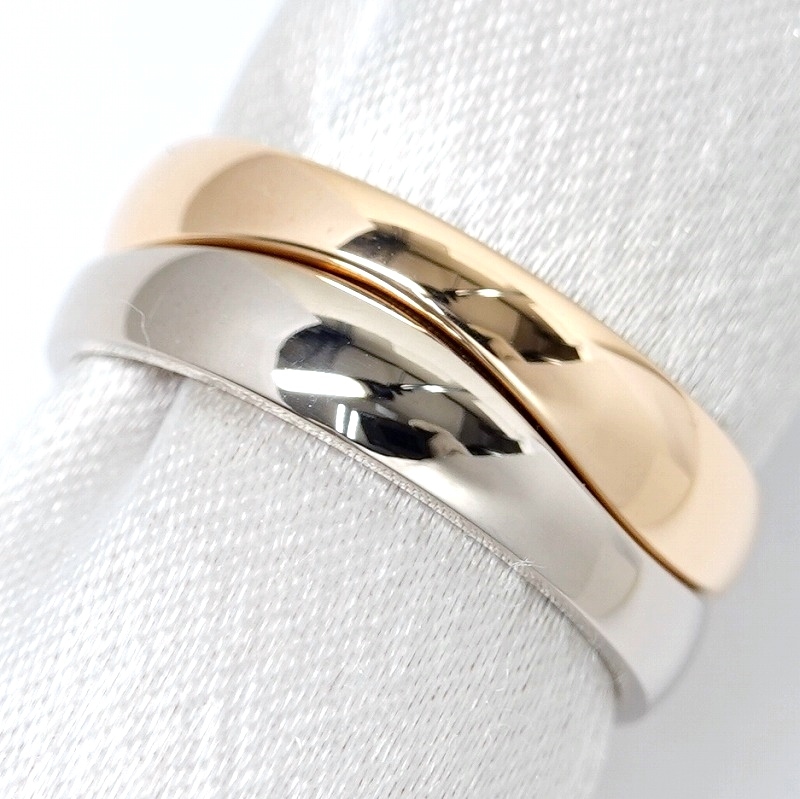 Cartier カルティエ ラブミーリング 750WG/PG K18 ホワイト・ピンク