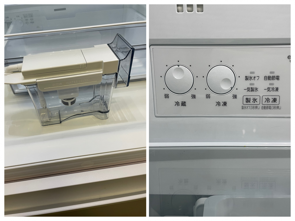 冷蔵庫 東芝 GR-U33SC(KZ) マットチャコール 326L 右開き 冷蔵庫