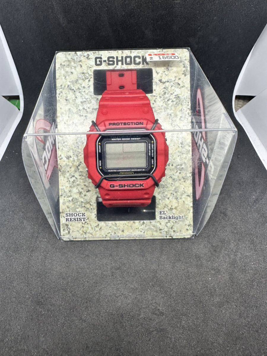 G-SHOCK/G амортизаторы FOX FIRE скорость модель красный /DW-5600ED-4VT