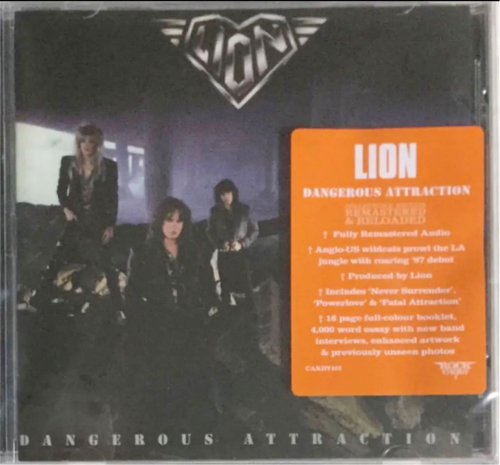 LION / ライオン/ DANGEROUS ATTRACTION / 1987年