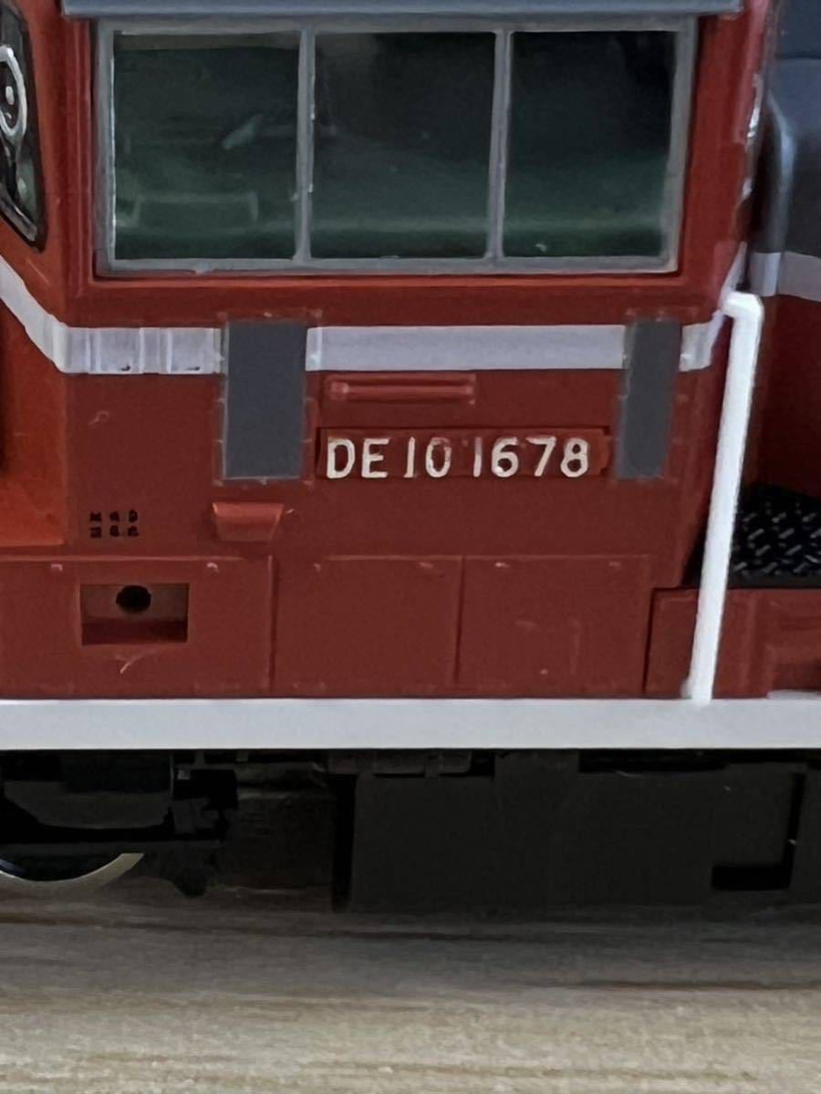 ジャンク　わたらせ渓谷鐵道DE10形ディーゼル機関車（1537・1678号機）セット 限定品 98949_画像4