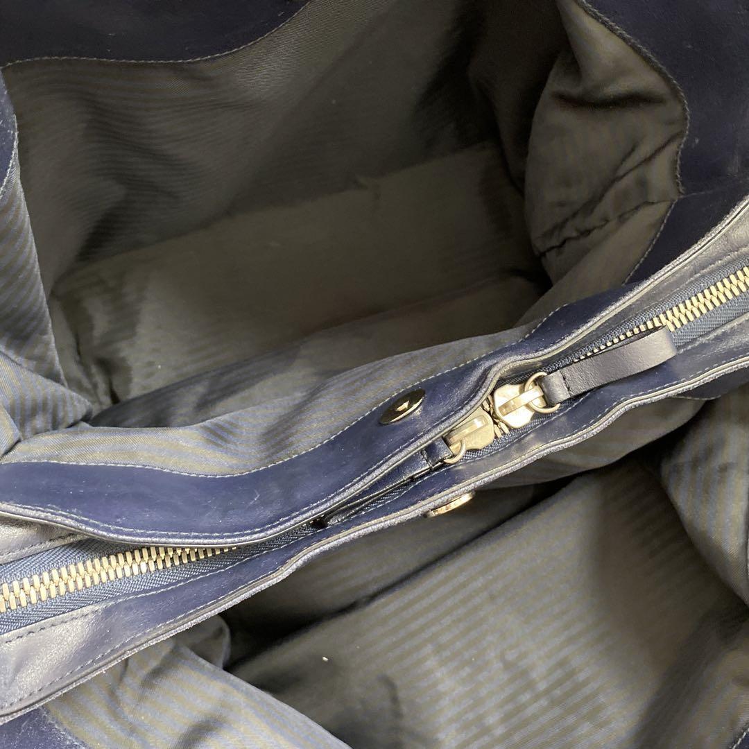 JIL SANDER NAVY(ジル サンダー ネイビー)レザー トートバッグ JIL SANDER NAVY(ジル サンダー ネイビー)レザー トートバッグ