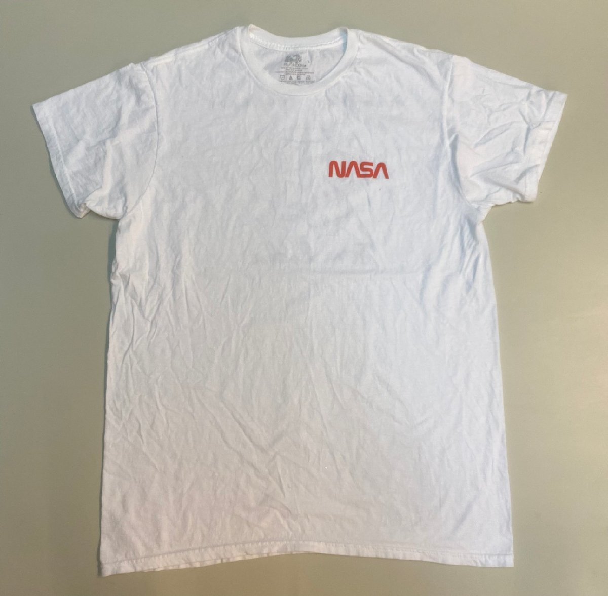 ☆Tom Sachs トムサックス☆ フルーツオブザルーム A Space Program NASA Ｔシャツ ホワイト_画像1