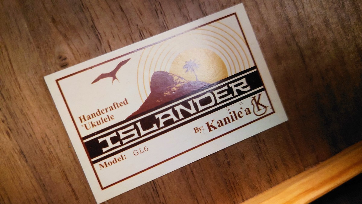 ヤフオク! - ISLANDER by Kanile'a GL-6（ソフトケース付き）
