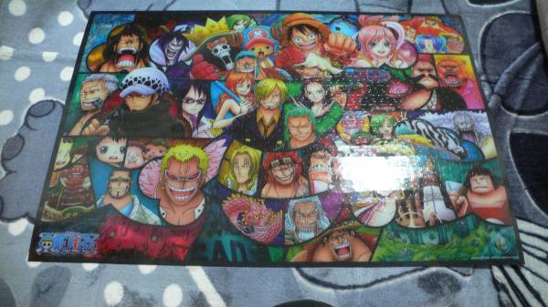  One-piece 1000 piece jigsaw puzzle One-piece new world large adventure! art crystal jigsaw (50x75cm) final product disassembly difficult 