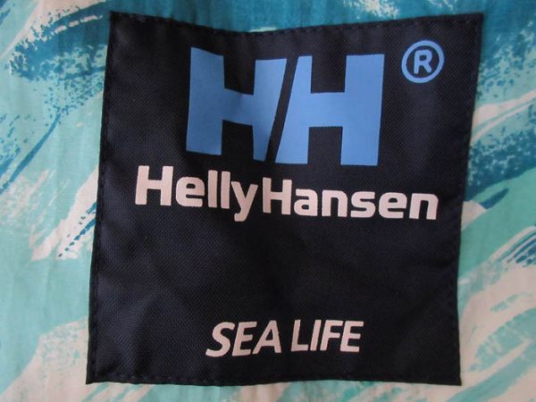 80's 90's ヘリーハンセン SEA LIFE マリン 総柄 ナイロン ジャケット XL HELLY HANSEN ブルゾン ジャンパー ヨット レース セーリング/n_画像8