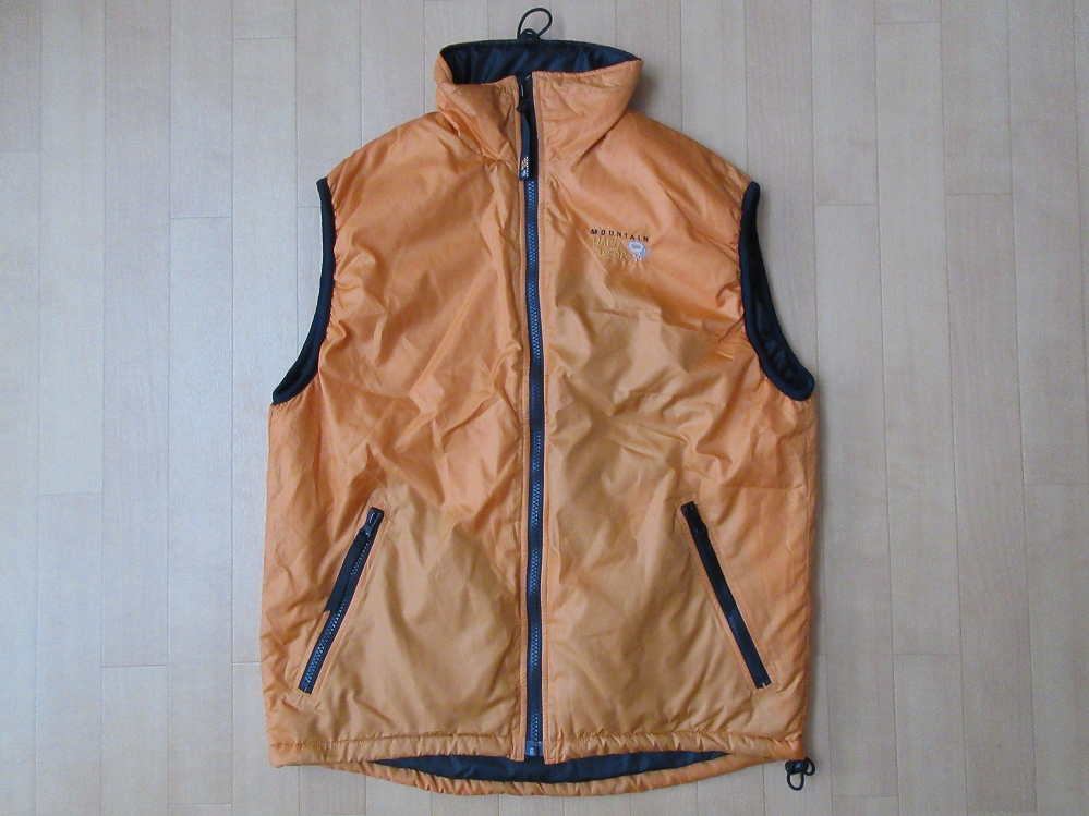 MOUNTAIN HARDWEAR with cotton the best S orange ~ yellow group mountain hardware pa Cub ru jacket blouson down camp /n