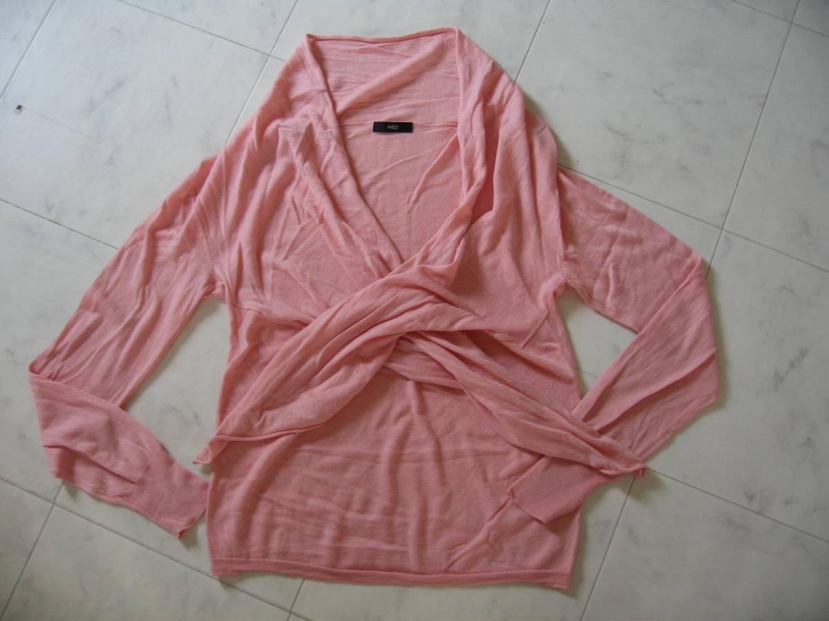  Ined /INED tops large 15 number * pink 