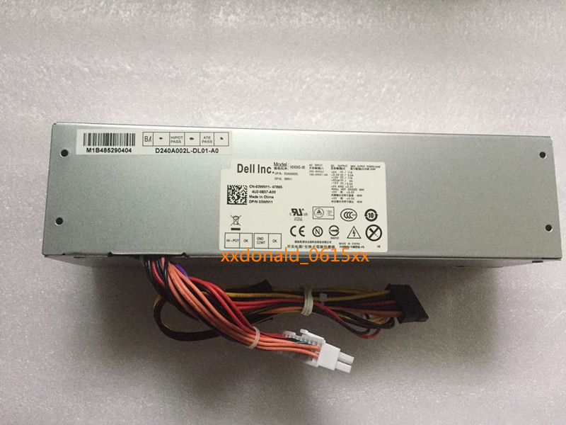 新品　 Dell Optiplex 390 790 990 SFF 電源ユニット D240ES-00 　　複数あり_画像1