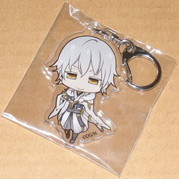 刀剣乱舞 ONLINE アニメイトカフェ 鶴丸国永 アクリルキーホルダー 新品 アニカフェ アクキー 花丸 活撃 とうらぶ_画像2