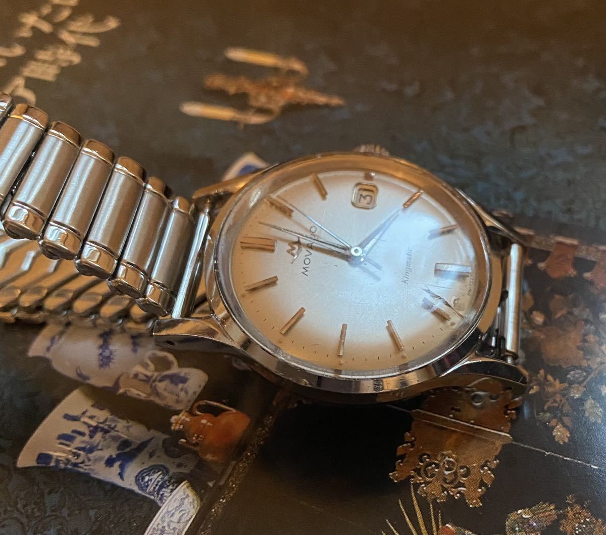 MOVADOモバード☆Kingmatic SUB-SEA ClickDate自動巻 ビンテージ◎送料