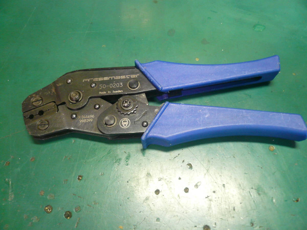 6800円 同軸コネクタ専用圧着工具 50-0203 Pressmaster - 圧着ペンチ 6800円 同軸コネクタ専用圧着工具 50-0203 Pressmaster - 圧着ペンチ