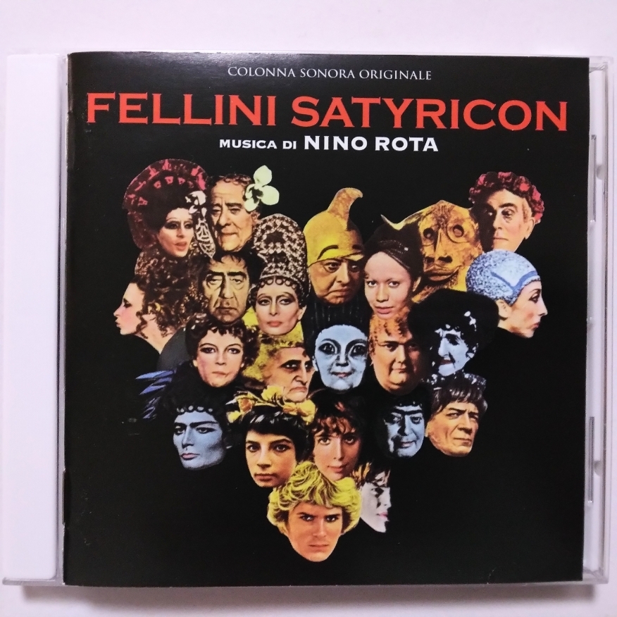 sate Rico n| Ferrie ni. Rome Fellini Satyricon / Fellini Roma original * soundtrack * knee no* rotor * foreign record 