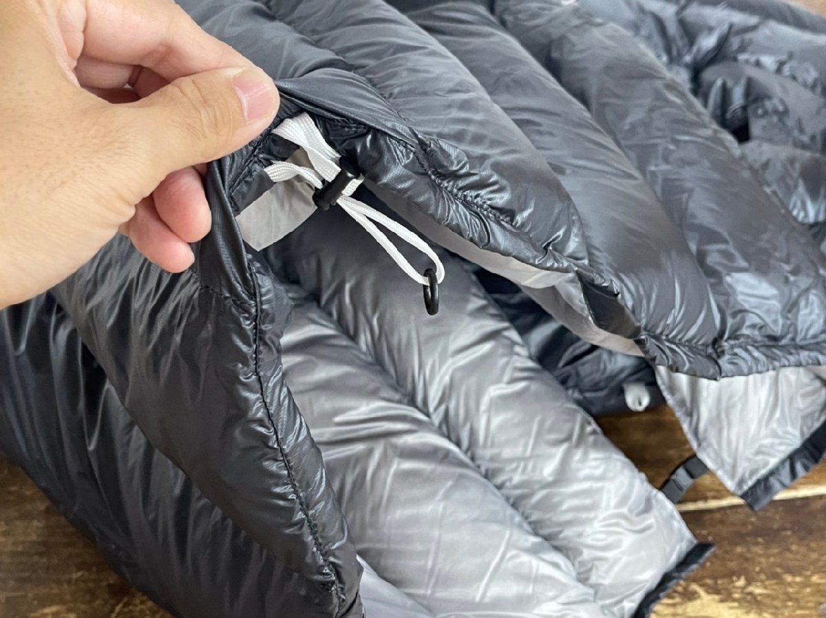  unused # super light weight 349g#HYPERLITE MOUNTAIN GEAR high pearlite mountain gear #1000FP quilt sleeping bag sleeping bag Ultra light 