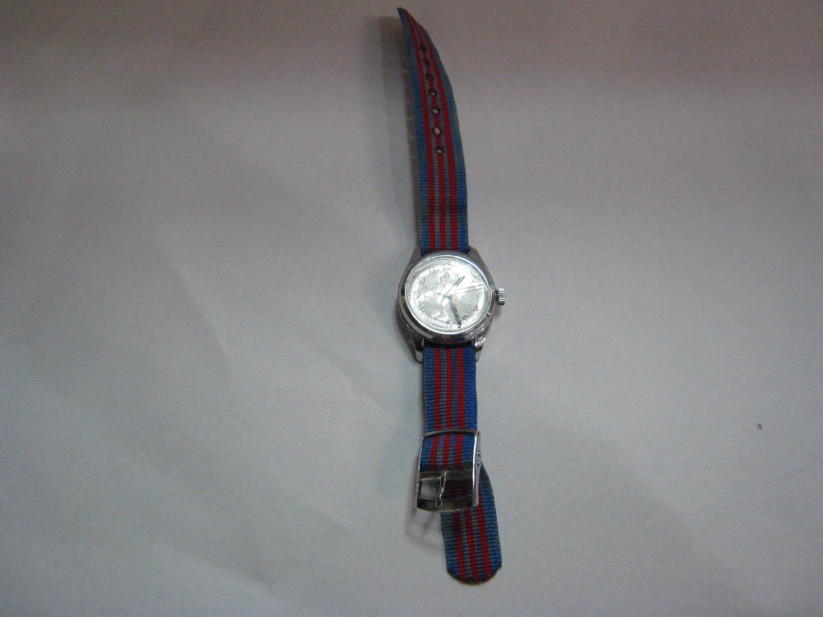  secondhand goods * ultra rare * Showa Retro * Ultraman * wristwatch * hand winding 