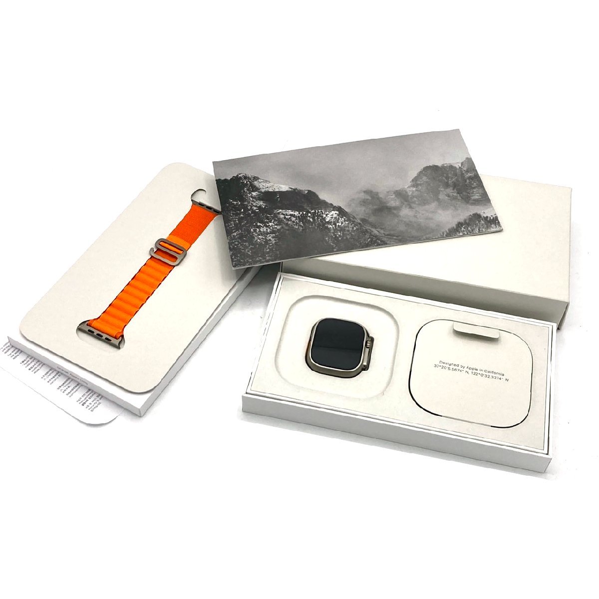 極美品☆Apple Watch Ultra GPS+Cellularモデル 49mm オレンジ MNHH3J