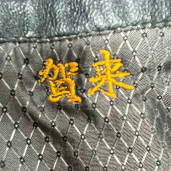 HARAJUKU MOTHER レザージャケット ラムレザー 羊皮 黒 Lサイズ 上着 メンズ_画像7