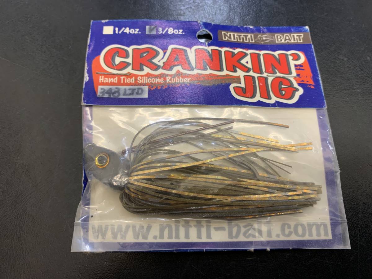  новый товар nichi Bait k Rankin jig 3/8oz манок 4/0 крюк цвет 343LTD