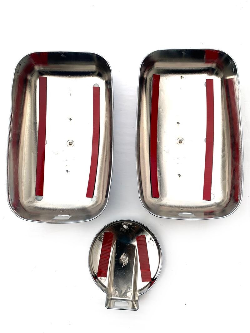  Isuzu NEW Elf Mazda Titan plating mirror cover 3 point set custom car un- possible 2t for standard car JP-ZJW-DCJ904+JP-T037-A