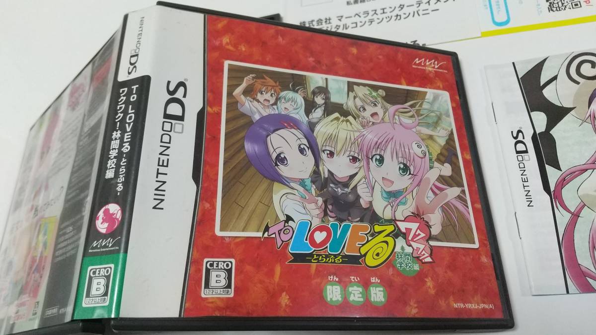 高質で安価 DSソフト ToLOVEる ワクワク 林間学校編 限定版