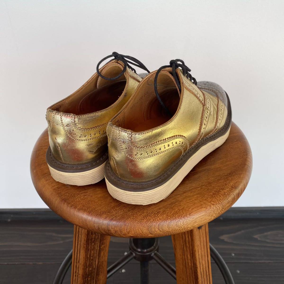 ミハラヤスヒロ MIHARA YASUHIRO 金箔 レザーシューズ ビジネス