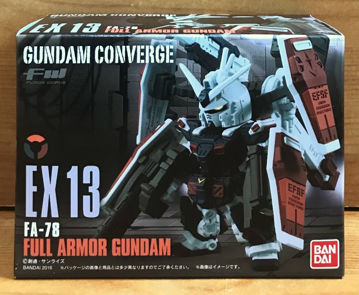 【新品未開封】　ガンダムコンバージ　EX13　フルアーマーガンダム_画像1