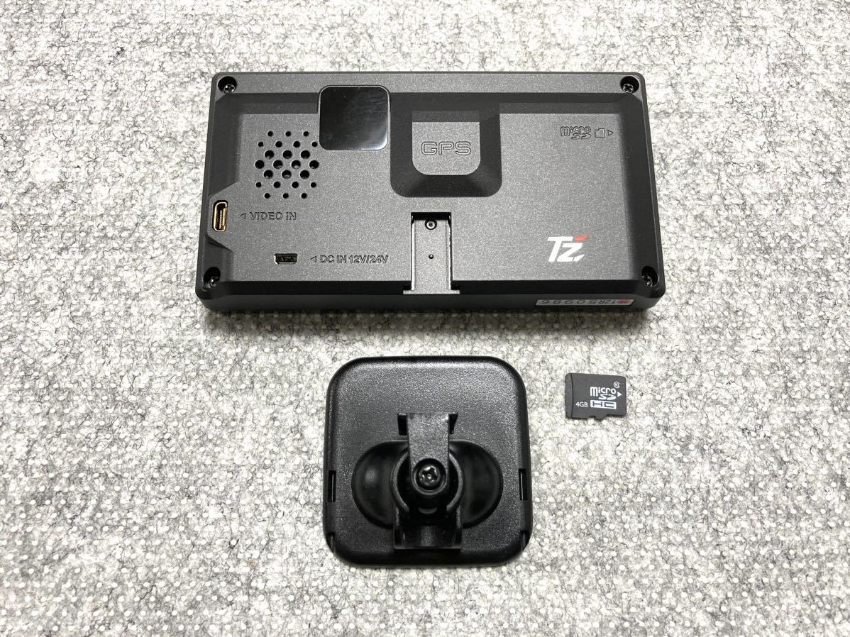 d60 美品 セルスター CELLSTAR レーザー式オービス対応 GPSレーダー探知機　3.7インチ大画面 タッチパネル　TZ-R203L_画像3