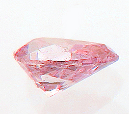 2327[ pink diamond ] 0.08ct FancyLightPink SI2 [ middle .so-ting attaching ].. mineral exhibition pavilion [ free shipping ]