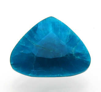 4050 上級品 レアストーン 裸石 ルース カバンサイト 2.81ct 鮮やかな青緑が特徴 Ca(VO)Si4O10.4(H2O) インド産 瑞浪鉱物展示館