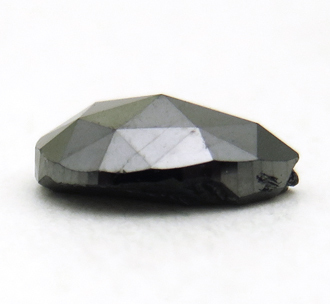 3089【上級品】 ブラックダイヤモンド ルース 0.59ct ローズカット 強テリ ジンバブエ : 瑞浪鉱物展示館 【送料無料】_画像2