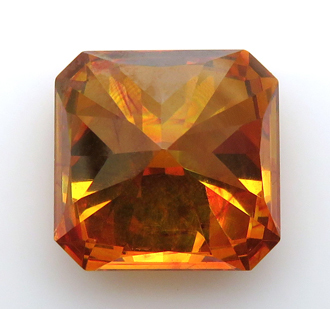 4071 裸石 ルース 特選品 大型 スファレライト 10.8ct 濃い橙 鉱山は