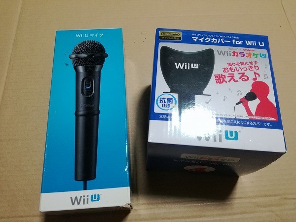 ■即決 USBマイク マイクカバー セット WUP-021 ニンテンドースイッチ/Wii U 対応 Nintendo■_画像1