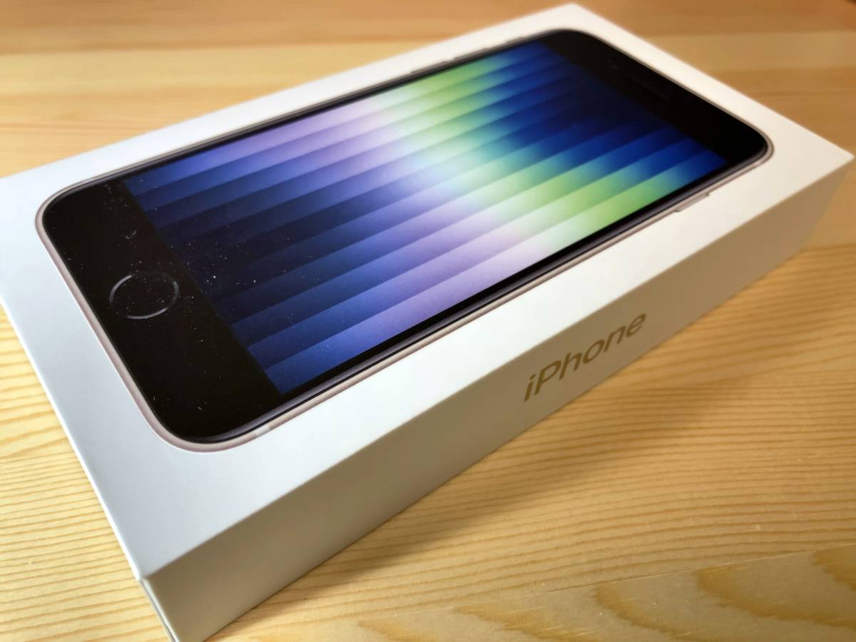 【未開封新品】Apple iPhone SE3(第3世代)64GB スターライト MMYD3J/A SIMフリー 【送料無料48時間以内発送】の画像7