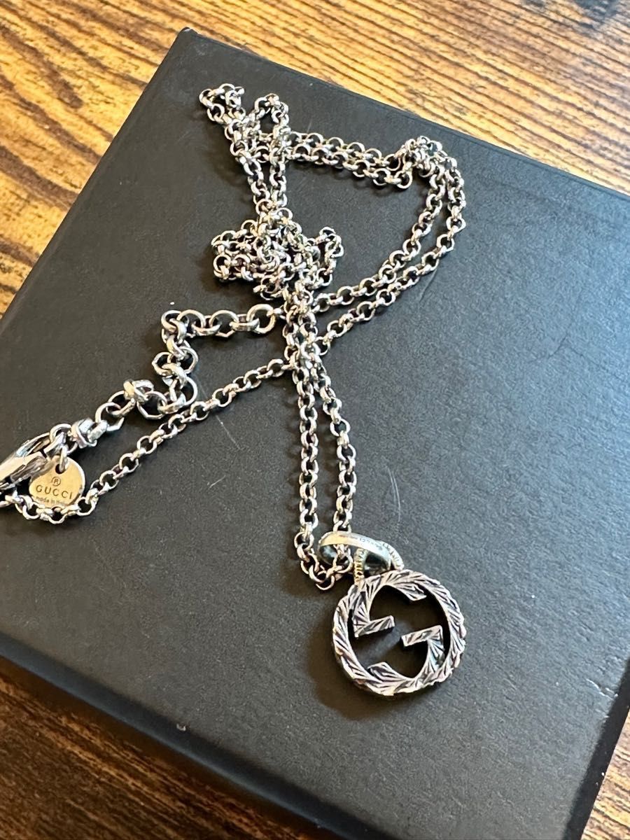 新品 グッチ GUCCI ネックレス ペンダント 0309J8055 Ag 925 SV 新品 グッチ GUCCI ネックレス ペンダント 0309J8055 Ag 925 SV