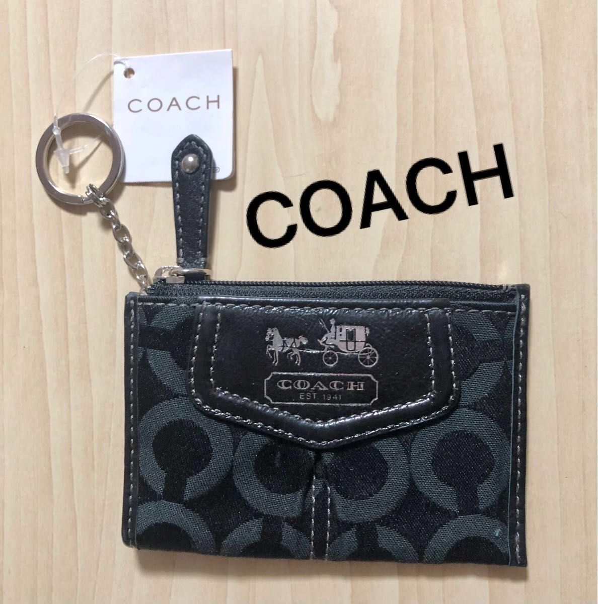 【新品未使用】COACH 名刺入れ　カードケース　パスケース