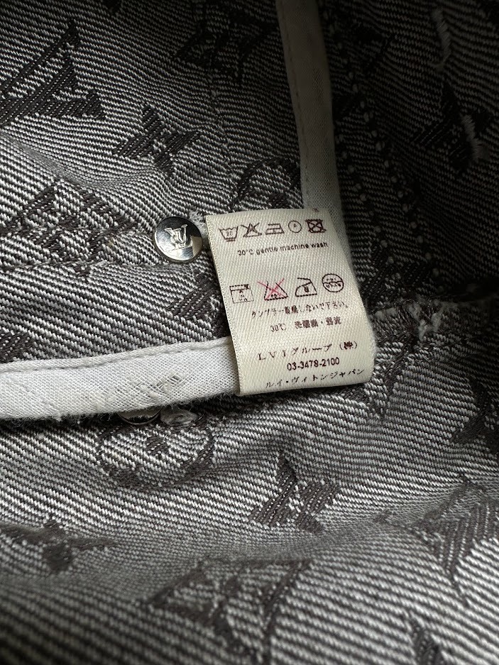 未使用に近い ルイヴィトン LOUIS VUITTON 総柄 モノグラム クロップド