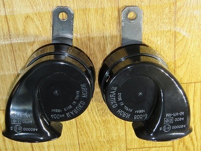 * free shipping Toyota original part Lexus LS600/600HL high pitch do horn / low pitch do original horn set Low Hi set new goods unused 