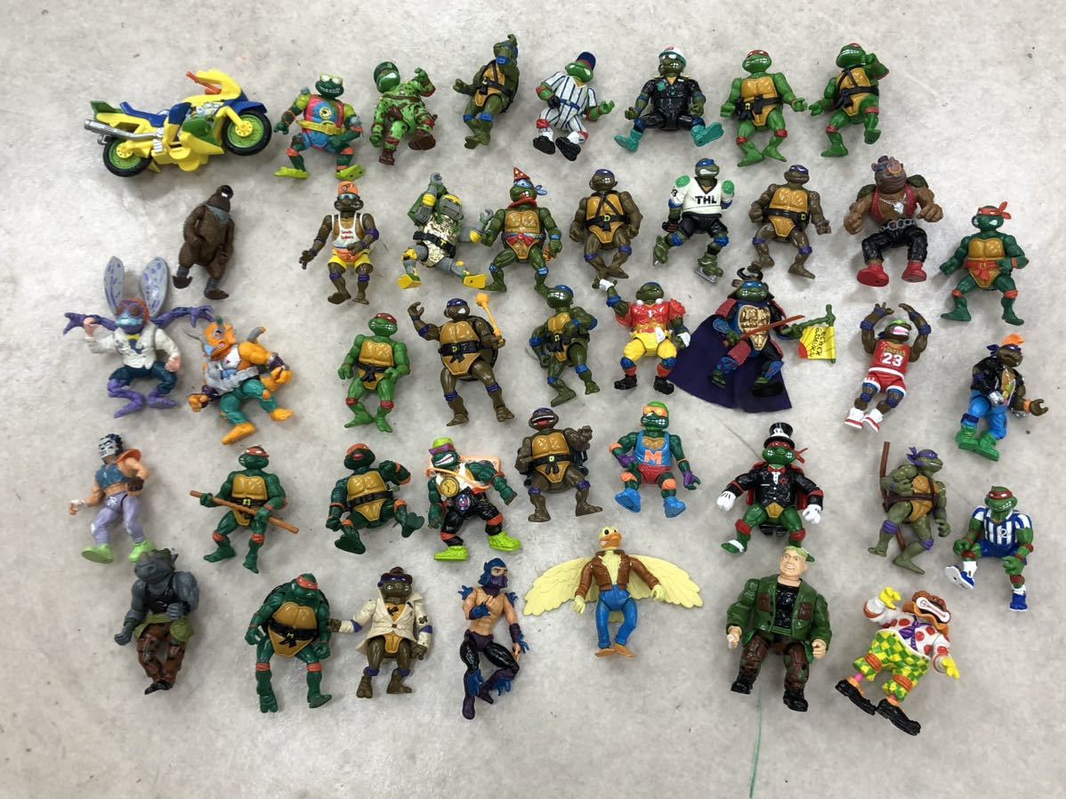 じっている】 Playmates Toys ミュータントタートルズ フィギュア 大量
