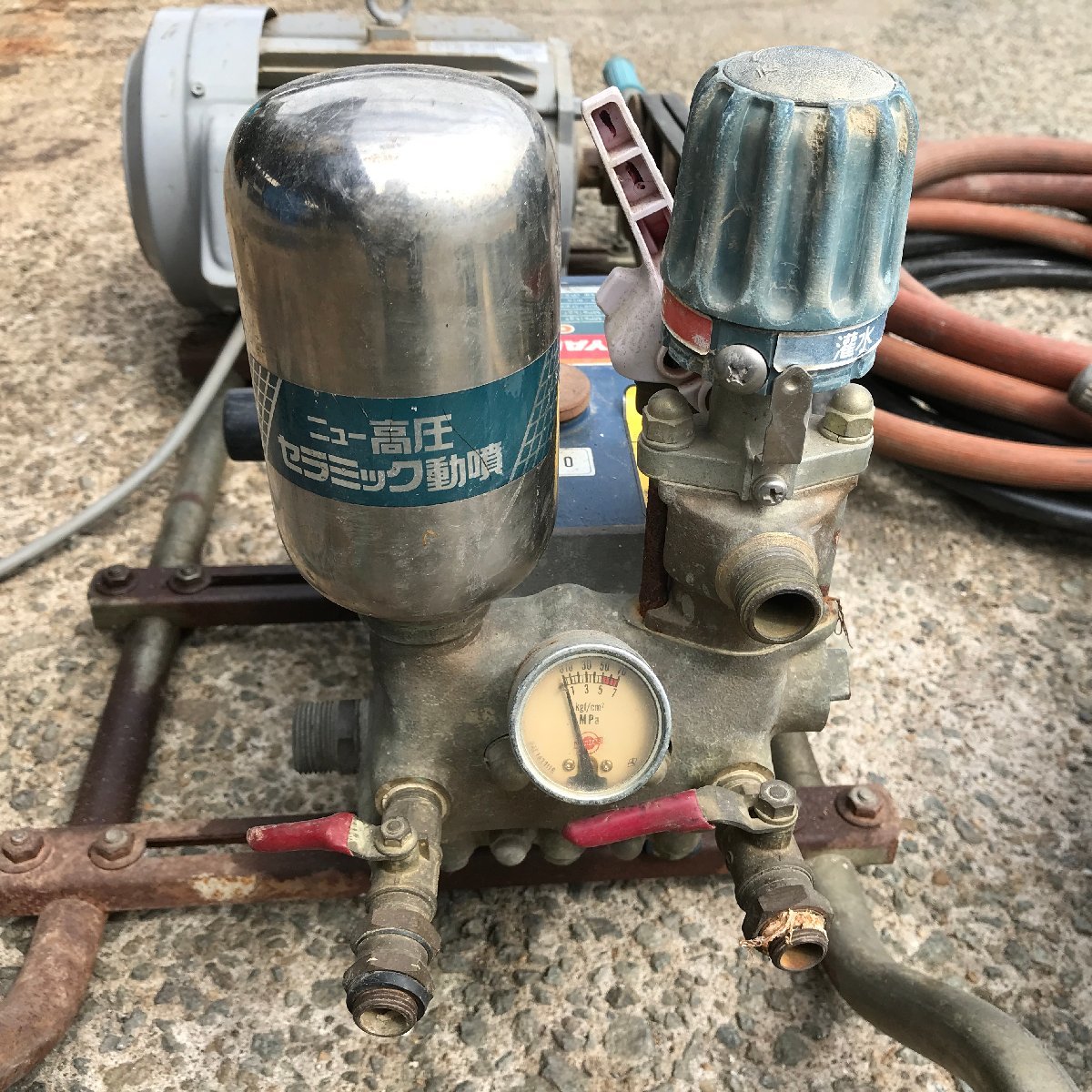 兵庫県発】 YANMAR ヤンマー ヤンマー CP40 動力噴霧器 動噴ポンプ