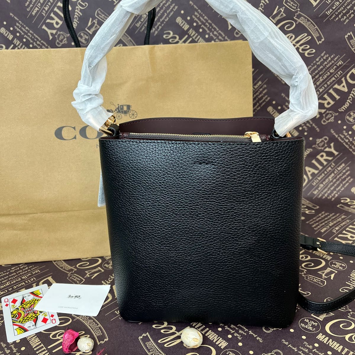COACH コーチ ブラック 2wayバッグ バスキア コラボ | noonanwaste.com