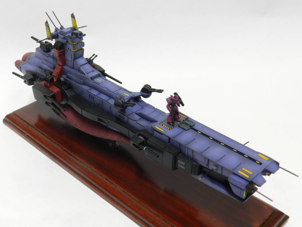 １/1200　地球連邦軍Zガンダム　サラミス改級巡洋艦「ボスニア」改修塗装済み完成品_画像2