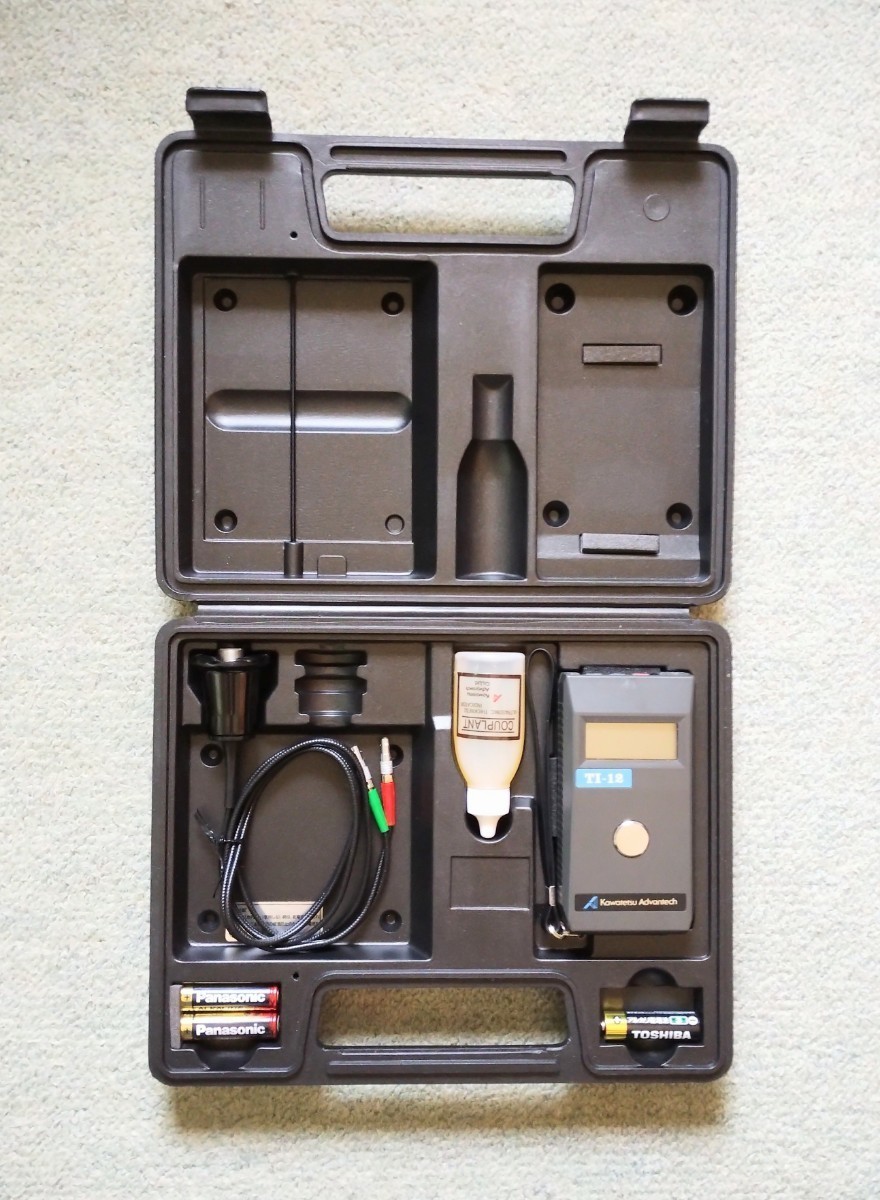 超音波厚さ計 動作確認済み JFEアドバンテック ポータブル型デジタル TI-12A