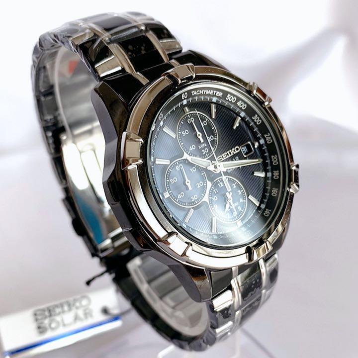 海外版 セイコー Seiko ソーラー ツートンカラーがかっこいいメンズ
