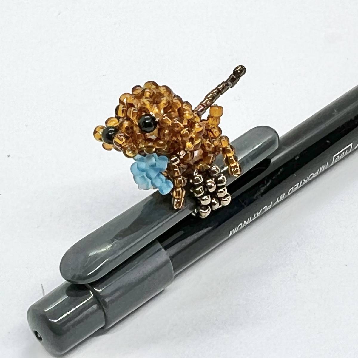 * handmade * toy poodle ballpen accessory 