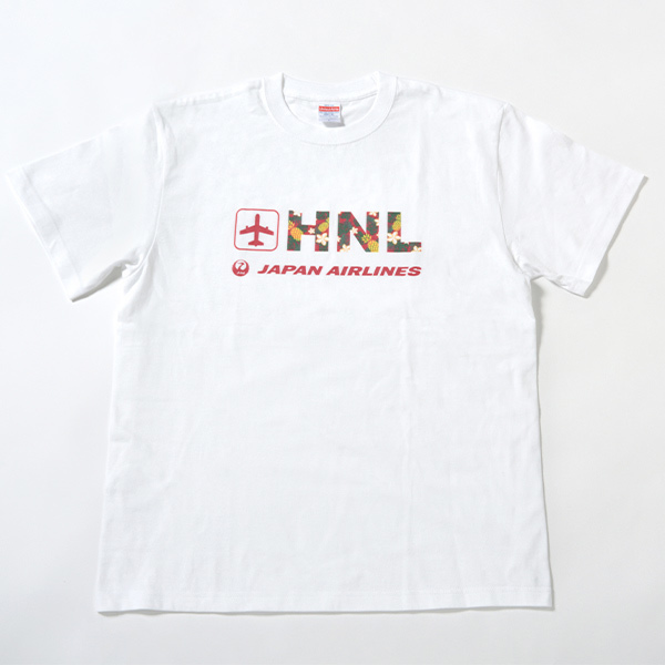 Быстрое решение ♪ Limited ♪ Новый неиспользованный ♪ Jal Japan Airlines Hnl Hawaii Honolulu T -Fore White Red L Size Amenity товары