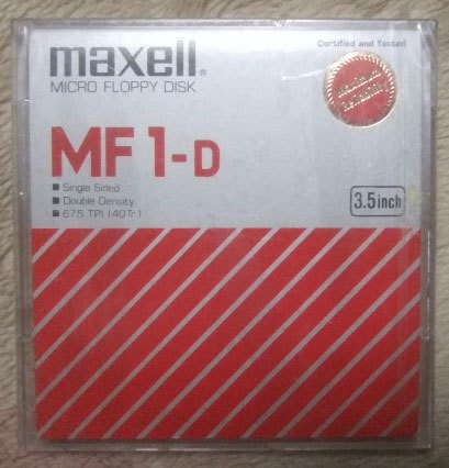 * floppy disk (1D).